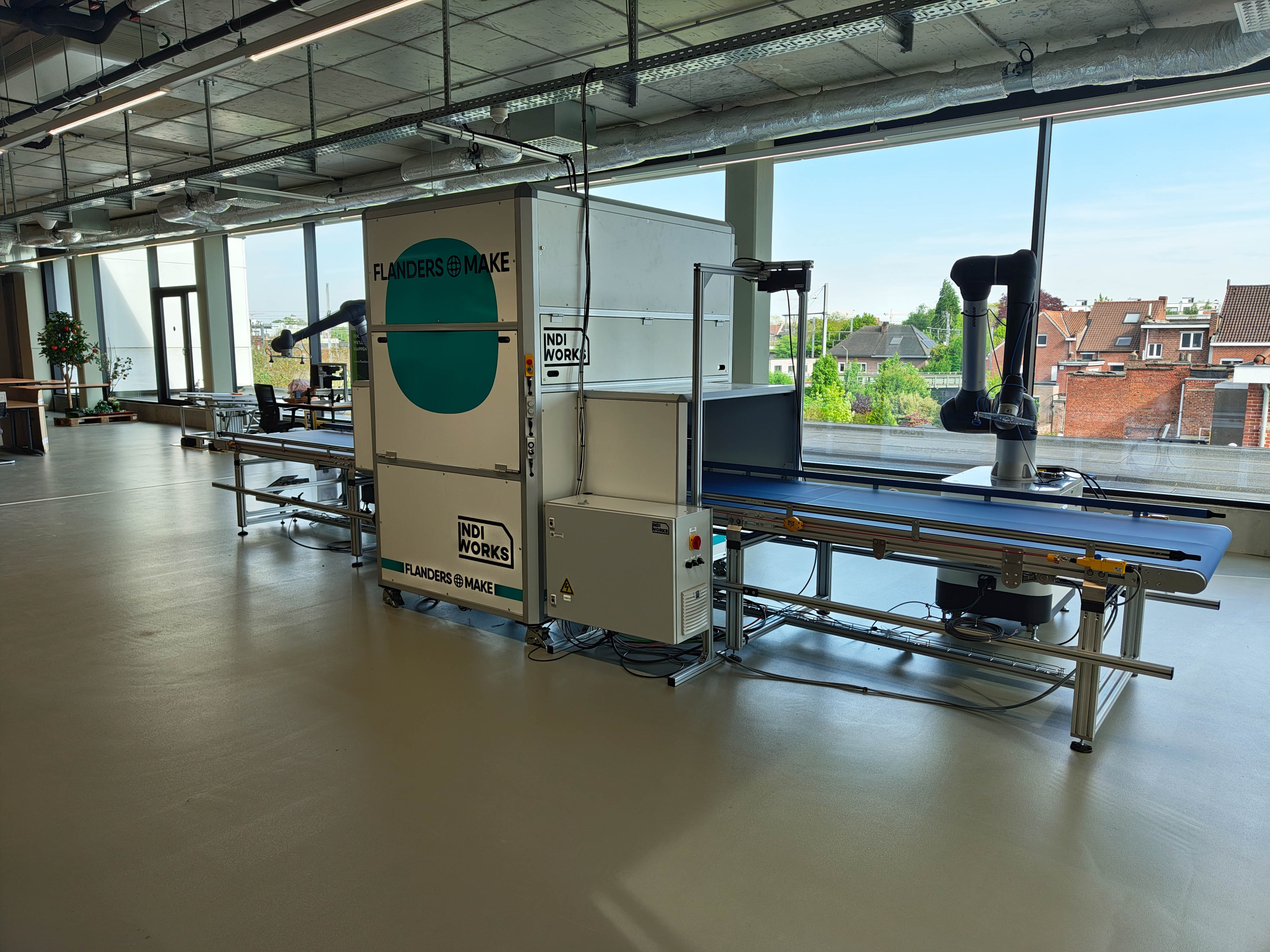Finalised Vision Tunnel system